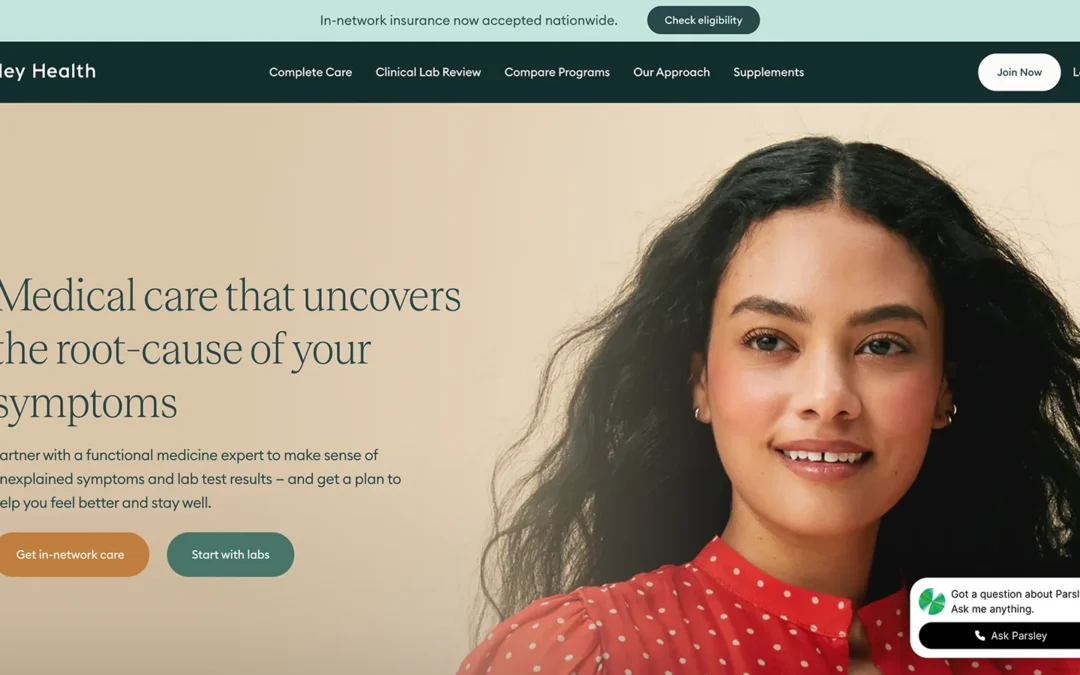 Parsley Health: The first functional medicine provider to go in-network nationwide